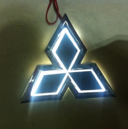 Светящийся логотип Mitsubishi,светящаяся эмблема Mitsubishi,светящийся логотип на авто Mitsubishi,светящийся логотип на автомобиль  Mitsubishi,подсветка логотипа Mitsubishi ,2D,3D,4D,5D,6D