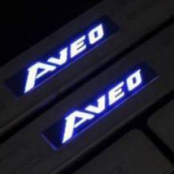 накладки на пороги с подсветкой Chevrolet aveo,светящиеся накладки на пороги Chevrolet aveo,светодиодные накладки на пороги Chevrolet aveo,светодиодные накладки на пороги авто Chevrolet aveo,накладки на пороги led Chevrolet aveo,декоративные накладки aveo