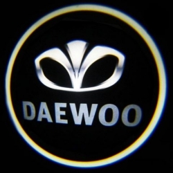 Подсветка логотипа в двери Daewoo,подсветка дверей с логотипом Daewoo,Штатная подсветка Daewoo,подсветка дверей с логотипом авто Daewoo,светодиодная подсветка логотипа Daewoo в двери,Лазерные проекторы Daewoo в двери,Лазерная подсветка Daewoo