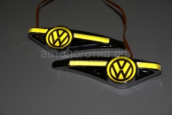 светодиодный поворотник на Volkswagen,светодиодный поворотник для Volkswagen,светодиодный поворотник с логотипом Volkswagen, светодиодный поворотник с эмблемой Volkswagen,led поворотник Volkswagen,светодиодный LED повторитель поворота для автомобиля VW