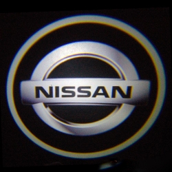 Подсветка логотипа в двери NISSAN,подсветка дверей с логотипом NISSAN,Штатная подсветка NISSAN,подсветка дверей с логотипом авто NISSAN,светодиодная подсветка логотипа NISSAN в двери,Лазерные проекторы NISSAN в двери,Лазерная подсветка NISSAN