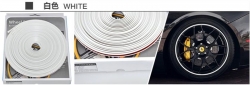Белый шнур для отделки дисков лента