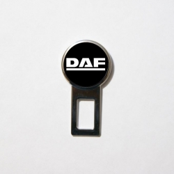Заглушка ремня безопасности DAF,Заглушка ремня безопасности с логотипом DAF,Обманка ремня безопасности DAF,Обманка ремня безопасности с логотипом DAF,заглушки для ремней безопасности DAF,заглушки для ремней безопасности DAF купить,Заглушка ремня безопасно