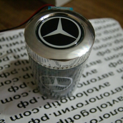 Пепельница с подсветкой логотипа Mercedes