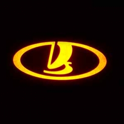 LADA,Тень логотипа lada,Подсветка днища с логотипом lada,Проекция логотипа авто под бампер lada,Проектор логотипа lada,Подсветка машины с логотипом lada