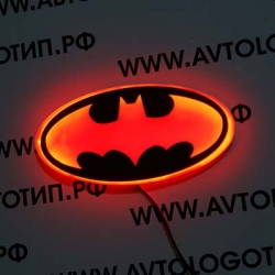 Светящийся логотип Batman,светящаяся эмблема Batman,светящийся логотип на авто Batman,светящийся логотип на автомобиль Batman,подсветка логотипа Batman ,2D,3D,4D,5D,6D