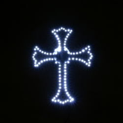 Светодиодный маленький светящийся крест,Светящийся логотип Крест,светящийся логотип для грузовика Крест,светящаяся эмблема Крест,табличка Крест,картина Крест,логотип на стекло Крест,светящаяся картина Крест,светодиодный логотип Крест,Truck Led Logo Крест,