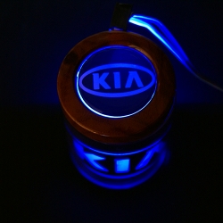 Пепельница с подсветкой логотипа KIA,автомобильная пепельница с логотипом KIA,пепельница KIA,пепельница с подсветкой KIA,светящаяся пепельница KIA,пепельница автомобильная с подсветкой KIA,светящаяся пепельница с логотипом KIA