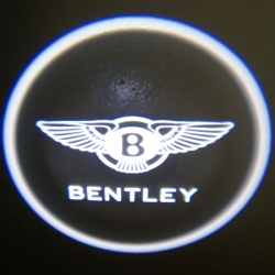 Подсветка логотипа в двери BENTLEY,подсветка дверей с логотипом BENTLEY,Штатная подсветка BENTLEY,подсветка дверей с логотипом авто BENTLEY,светодиодная подсветка логотипа BENTLEY в двери,Лазерные проекторы BENTLEY в двери,Лазерная подсветка BENTLEY
