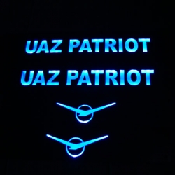 накладки на пороги с подсветкой uaz patriot накладки на пороги c подсветкой