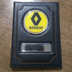 Обложка для автодокументов Renault (Рено)