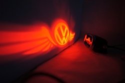 VW,Тень логотипа VW,Подсветка днища с логотипом VW,Проекция логотипа авто под бампер VW,Проектор логотипа VW,Подсветка машины с логотипом VW