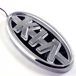 Светящийся логотип KIA,светящаяся эмблема KIA,светящийся логотип на авто KIA,светящийся логотип на автомобиль  KIA,подсветка логотипа KIA,2D,3D,4D,5D,6D