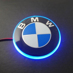 Светящийся логотип BMW,светящаяся эмблема BMW,светящийся логотип на авто BMW,светящийся логотип на автомобиль BMW,подсветка логотипа BMW,2D,3D,4D,5D,6D