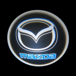 Подсветка логотипа в двери MAZDA,подсветка дверей с логотипом MAZDA,Штатная подсветка MAZDA,подсветка дверей с логотипом авто MAZDA,светодиодная подсветка логотипа MAZDA в двери,Лазерные проекторы MAZDA в двери,Лазерная подсветка MAZDA