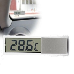 Прозрачный термометр на присоске для внутреннего применения