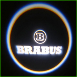 Беспроводная подсветка дверей Mercedes Brabus