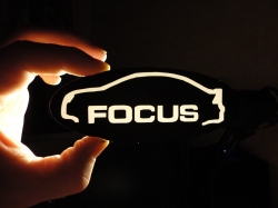 Светящийся логотип FORD Focus,светящаяся эмблема FORD Focus,светящийся логотип на авто FORD Focus,светящийся логотип на автомобиль FORD Focus,подсветка логотипа FORD Focus,2D,3D,4D,5D,6D