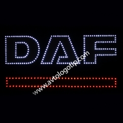  Светящийся логотип DAF,светящийся логотип для грузовика DAF,светящаяся эмблема DAF,табличка DAF,картина DAF,логотип на стекло DAF,светящаяся картина DAF,светодиодный логотип DAF,Truck Led Logo DAF,12v,24v