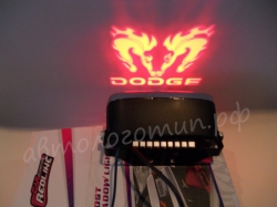 Тень логотипа dodge,Подсветка днища с логотипом dodge,Проекция логотипа авто под бампер dodge,Проектор логотипа dodge,Подсветка машины с логотипом dodge