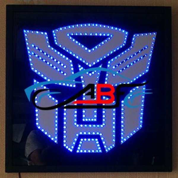 Светящийся логотип Autobot,светящийся логотип для грузовика Autobot,светящаяся эмблема Autobot,табличка Autobot,картина Autobot,логотип на стекло Autobot,светящаяся картина Autobot,светоди