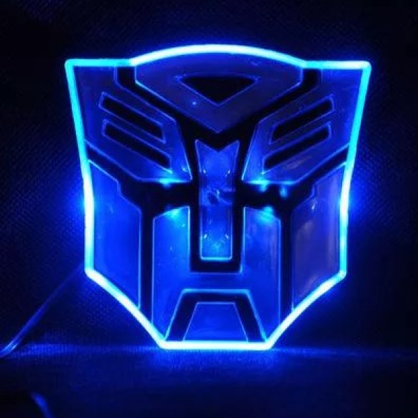Светящийся логотип Transformers Autobot