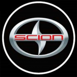 Подсветка логотипа в двери SCION,подсветка дверей с логотипом SCION,Штатная подсветка SCION,подсветка дверей с логотипом авто SCION,светодиодная подсветка логотипа SCION в двери,Лазерные проекторы SCION в двери,Лазерная подсветка SCION