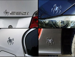 Паук 3D, эмблема паука на автомобиль, логотип в виде паука.