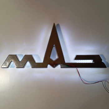Светящийся логотип МАЗ-6430 белый корпус