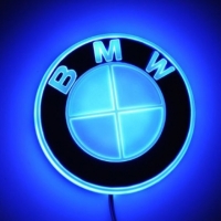 4D светящийся логотип BMW car