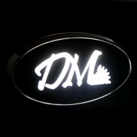 2D светящийся логотип Santa Fe DM
