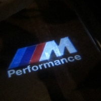 Светодиодная штатная дверная подсветка с логотипом автомобиля BMW M X5 E39 E53
