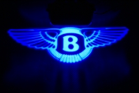 BENTLEY,Тень логотипа BENTLEY,&amp;nbsp;Подсветка днища с логотипом BENTLEY, Проекция логотипа авто под бампер BENTLEY, Проектор логотипа BENTLEY, Подсветка машины с логотипом BENTLEY