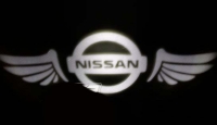 NISSAN,Тень логотипа nissan,Подсветка днища с логотипом nissan,Проекция логотипа авто под бампер nissan,Проектор логотипа nissan,Подсветка машины с логотипом nissan