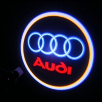 Подсветка логотипа в двери AUDI,подсветка дверей с логотипом AUDI,Штатная подсветка AUDI,подсветка дверей с логотипом авто AUDI,светодиодная подсветка логотипа AUDI в двери,Лазерные проекторы AUDI в двери,Лазерная подсветка AUDI  