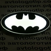 2D светящийся логотип Batman (Бетмен) Hyundai Santa Fe