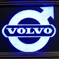 Тень,логотипа,Volvo,Подсветка,днища,логотипом,Проекция,авто,бампер,купить