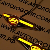 Светодиодный поворотник с логотипом HYUNDAI