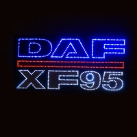 Большой светодиодный логотип DAF XF95
