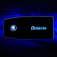 Подсветка центральной консоли Skoda Octavia