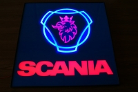 Светящийся логотип SCANIA,светящийся логотип для грузовика SCANIA,светящаяся эмблема SCANIA,табличка SCANIA,картина SCANIA,логотип на стекло SCANIA,светящаяся картина SCANIA,светодиодный логотип SCANIA,Truck Led Logo SCANIA,12v,24v