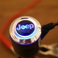 зарядка для телефона с логотипом jeep зарядка для телефона с логотипом автомобиля