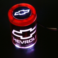 Пепельница с подсветкой 2D логотип Chevrolet