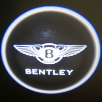 Штатная подсветка дверей Bentley