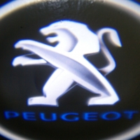 Подсветка логотипа в двери Peugeot,подсветка дверей с логотипом Peugeot,Штатная подсветка Peugeot,подсветка дверей с логотипом авто Peugeot,светодиодная подсветка логотипа Peugeot в двери,Лазерные проекторы Peugeot в двери,Лазерная подсветка Peugeot