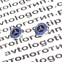 Декоративный болт для номерного знака с логотипом Mercedes Benz