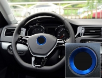 Хром окантовка логотипа на руль для Volkswagen,Кольцо накладка на руль,Хромированную окантовку эмблемы на руле,Окантовка значка на руле подходит для моделей VW