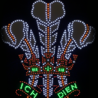 Светящийся логотип Короны