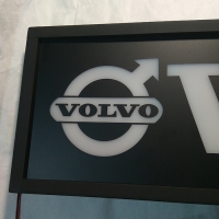 Светящийся логотип Вольво,светящийся логотип для грузовика Вольво,светящаяся эмблема Вольво,табличка Вольво,картина Вольво,логотип на стекло Вольво,светящаяся картина Вольво,светодиодный логотип VOLVO,Truck Led Logo VOLVO,12v,24v 