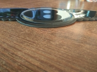 Город Иркутск  Размер изделия: 290*75 мм  Эмблема объёмная логотип в стиле Bentley (Бенкли)  Материал использовался зеркальное серебро,  Покрыли акрилом в 1 мм
